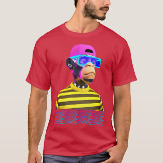 NFT DJ RAVE APE T-SHIRT