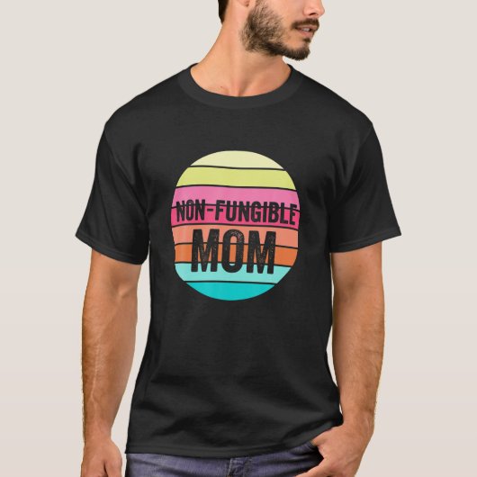 NFT Niet-fungibele Moederdag Blockchain Crypt T-shirt (Voorkant)