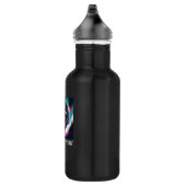 NFT of Nuthin’ Bold Crypto & Digital Art Design Waterfles (Rechts)