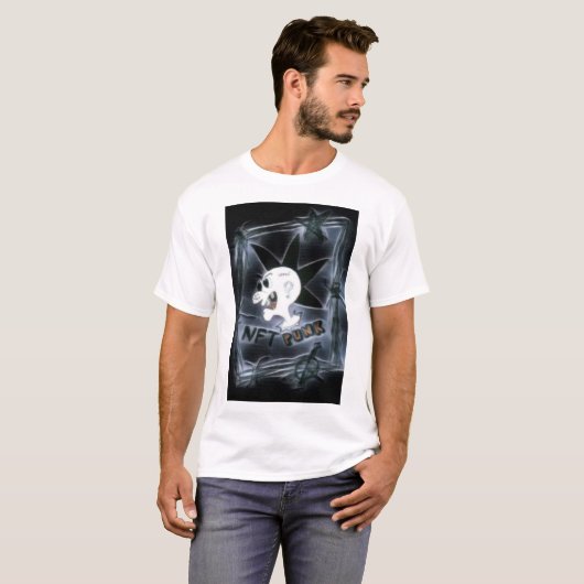 Nft punk t-shirt (Voorkant volledig)