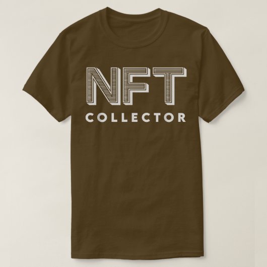 NFT shirt, NFT Collector, NFT Life NFT Collectors T-shirt (Design voorkant)