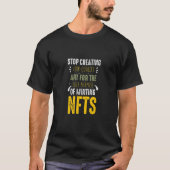 Nft van lage kwaliteit t-shirt (Voorkant)