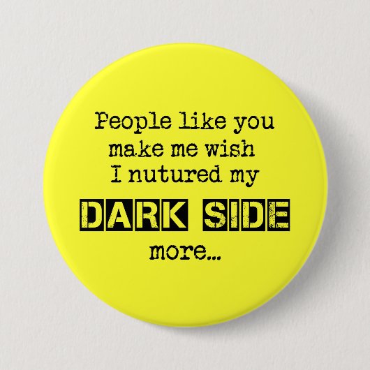 Nfuture My Dark Side Button (Voorkant)