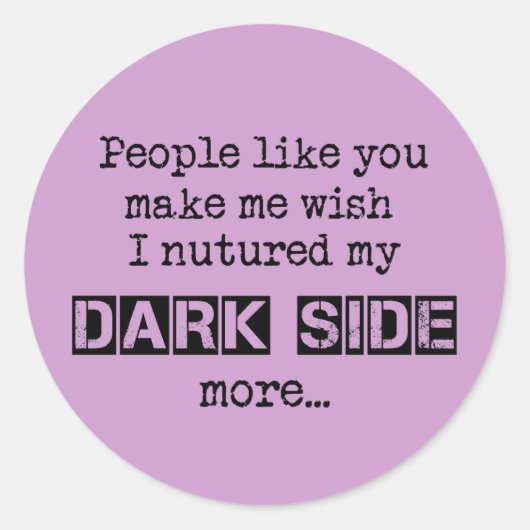 Nfuture My Dark Side Stickers (Voorkant)