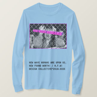 NFW! "NIEUWE HYSTERIA" lange hoes T-shirt