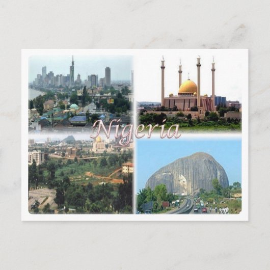 NG Nigeria - Briefkaart (Voorkant)
