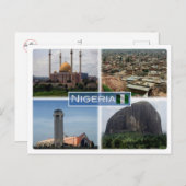 NG Nigeria - Briefkaart (Voorkant / Achterkant)