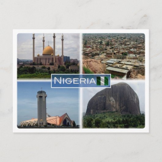 NG Nigeria - Briefkaart (Voorkant)