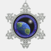 NGA TIN SNEEUWVLOK ORNAMENT (Voorkant)