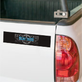 Ngai Tahu Lifer Moko Chrome Bumpersticker (Op Truck)