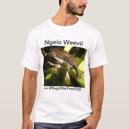 Ngaio Weevil voor Bug van het jaar 2025 T-shirt