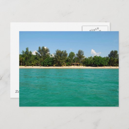 Ngapali Beach Briefkaart (Voorkant / Achterkant)