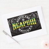 Ngapuhi Lifer Chrome Rechthoekige Sticker (Envelop)