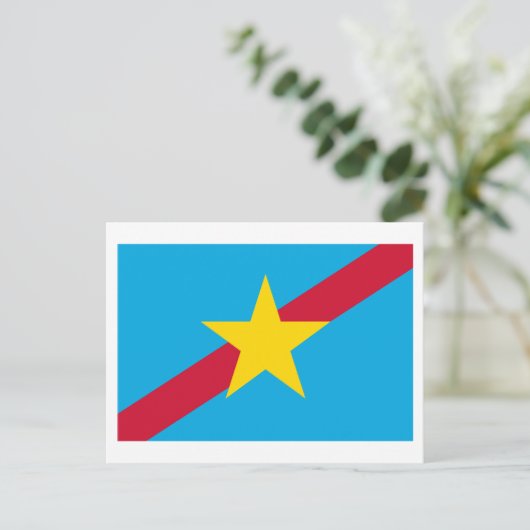 Ngaraard Flag Briefkaart (Staand voorkant)