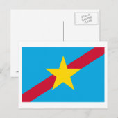 Ngaraard Flag Briefkaart (Voorkant / Achterkant)