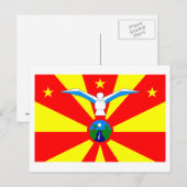 Ngardmau Flag Briefkaart (Voorkant / Achterkant)