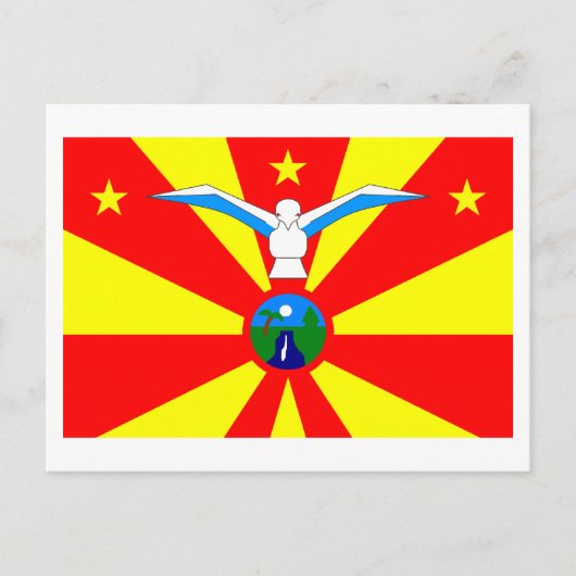 Ngardmau Flag Briefkaart (Voorkant)