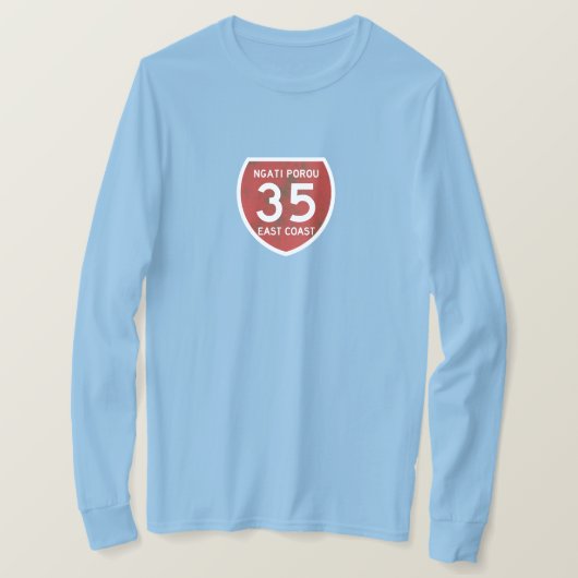Ngāti Porou Oostkust - Dit is onze whenua T-shirt (Design voorkant)