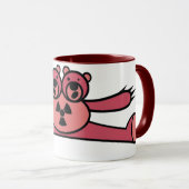 ngBEAR. (roze) Mok (Voorkant rechts)