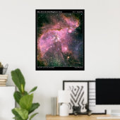 NGC346InTheSmallMagellanicCloud-20 Poster (Thuiskantoor)