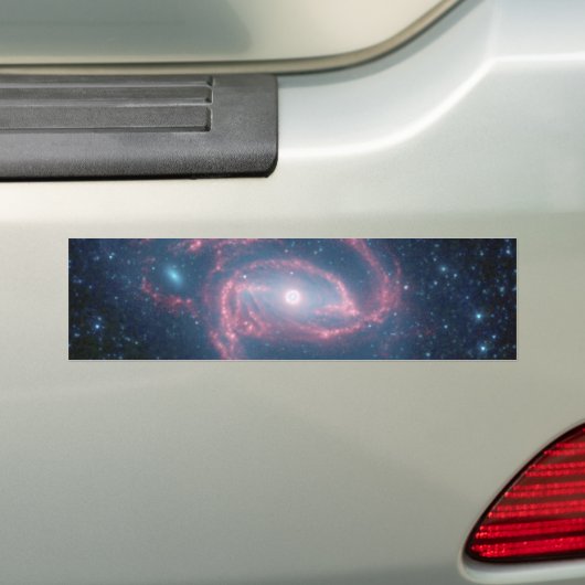 NGC 1097 Coiled Galaxy of the Night Bumpersticker (Op auto)