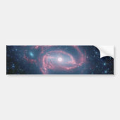 NGC 1097 Coiled Galaxy of the Night Bumpersticker (Voorkant)