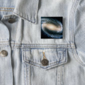 NGC 1300 VIERKANTE BUTTON 5,1 CM (In situ)