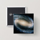 NGC 1300 VIERKANTE BUTTON 5,1 CM (Voorkant /achterkant)