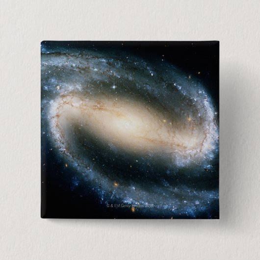 NGC 1300 VIERKANTE BUTTON 5,1 CM (Voorkant)