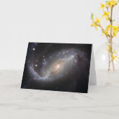 NGC 1672 Versperde Spiraalvormige Melkweg Kaart (Gele Bloem)