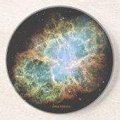 NGC 1952 Supernova Crab Nebula NASA-foto Zandsteen Onderzetter (Voorkant)