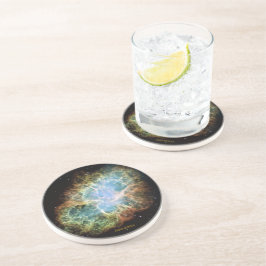 NGC 1952 Supernova Crab Nebula NASA-foto Zandsteen Onderzetter