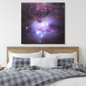 NGC 1973-75-77, Complexe nevel in Orion Canvas Afdruk (Insitu (Slaapkamer))