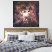 NGC 2070, De Tarantulanevel Canvas Afdruk (Insitu (Slaapkamer))