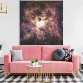 NGC 2070, De Tarantulanevel Canvas Afdruk (Insitu (Woonkamer))