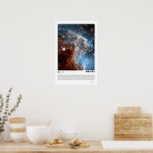 NGC 2174 (hoofdnevel) Poster (Keuken)