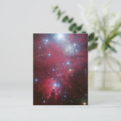 NGC 2264 en de cluster van de Kerstboom Feestdagenkaart (Staand voorkant)