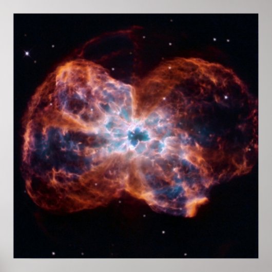 NGC 2440 Last Hurrah ster NASA Poster (Voorkant)