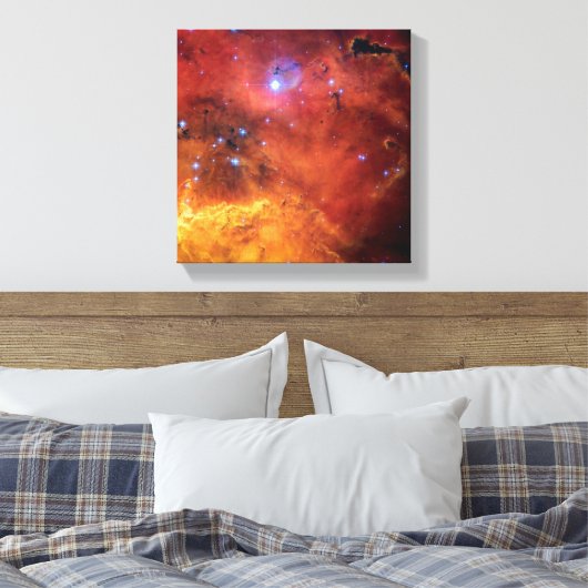 NGC 2467 Nebula - Hubble Space Telescope Foto Canvas Afdruk (Insitu (Slaapkamer))