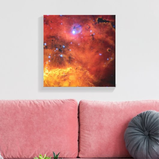 NGC 2467 Nebula - Hubble Space Telescope Foto Canvas Afdruk (Insitu (Woonkamer))