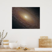 NGC 2841 Spiral Galaxy Poster (Keuken)