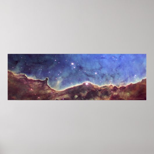 NGC 3324 Detail 36x12 (36x12) Poster (Voorkant)