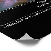 NGC-3372 "Mystic Mountain" Poster (Hoek)