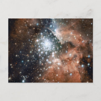 NGC 3603-emissienevel Briefkaart