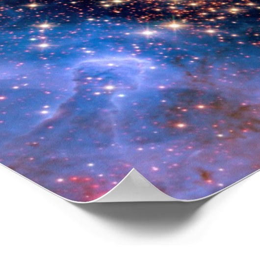 NGC 3603 Star Cluster — NASA Hubble Space Photo Poster (Hoek)