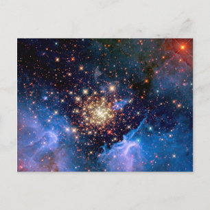 NGC 3603 Sterrenhoop - NASA Hubble Ruimtefoto Briefkaart
