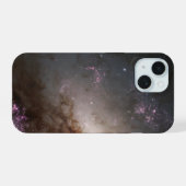 NGC 4258 Ondergaat intense stervorming. iPhone 15 Case (Achterkant horizontaal)