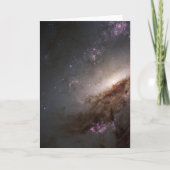 NGC 4258 Ondergaat intense stervorming. Kaart (Voorkant)