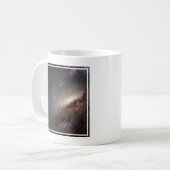 NGC 4258 Ondergaat intense stervorming. Koffiemok (Voorkant links)