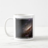 NGC 4258 Ondergaat intense stervorming. Koffiemok (Links)